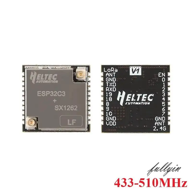 

FULL-H ELTEC AUTOMATION HT-CT62 ESP32C3 SX1262 Модуль узла Lora Bluetooth Lora Lorawan Узел Wi-Fi Беспроводной модуль