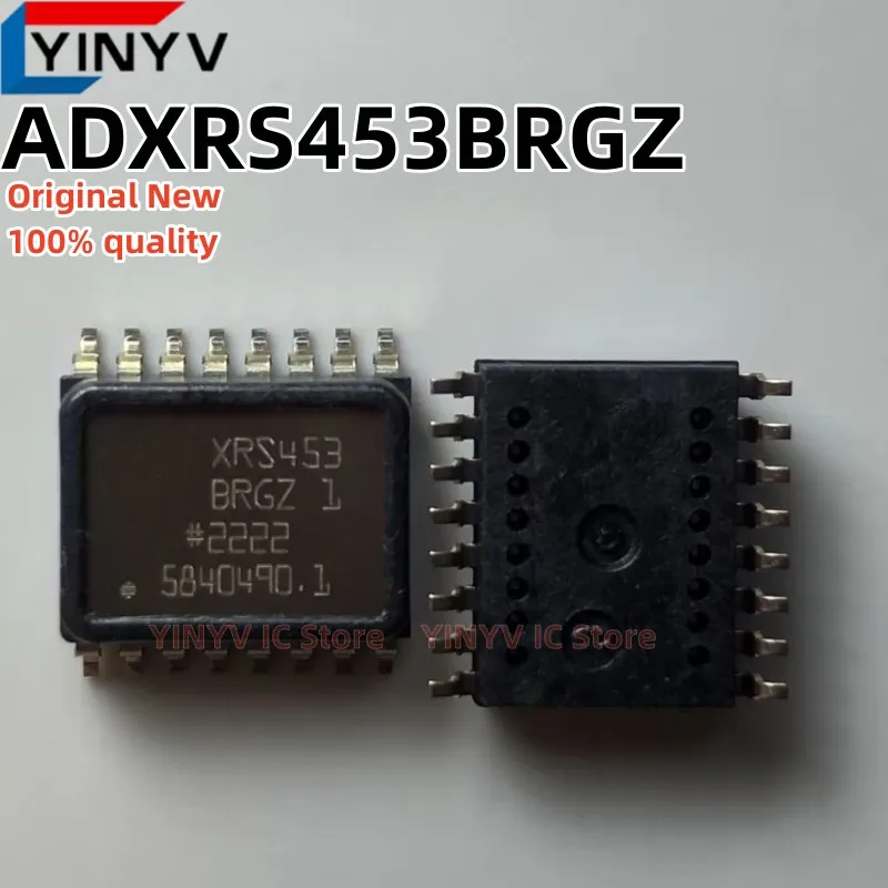 1-5Pcs ADXRS453BRGZ XRS453BRGZ ADXRS453 XRS453 Gyroscopes Single Axis ±400°/s 16-Pin SOIC Tube Chipset Original New 100% quality