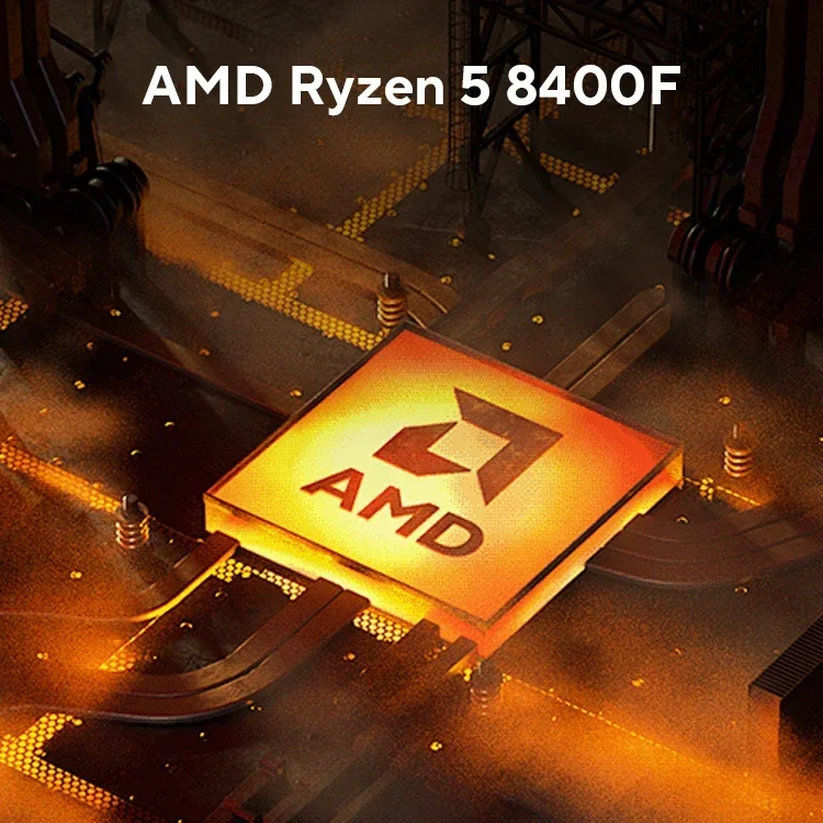US/EU New AMD R5 8400F Ryzen 5 8400F 6 Cores 12 Threads 4.2GHz Desktop computer processor with AM5 Socket CPU