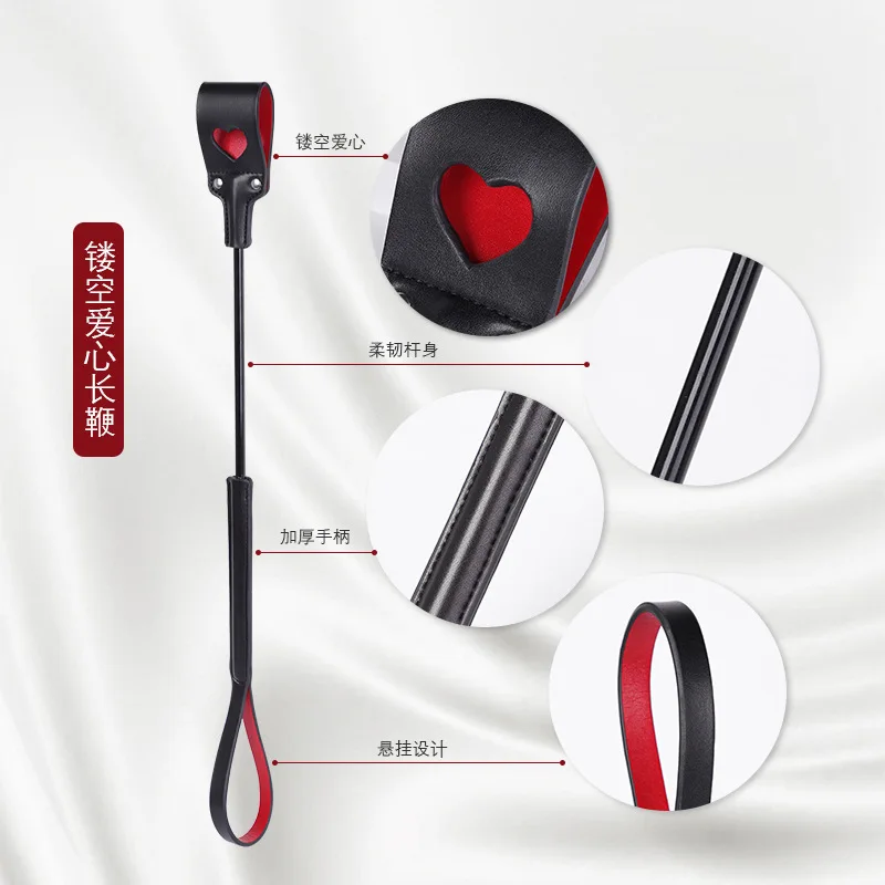 62,5 см из искусственной кожи, укороченный кнут для верховой езды для тренировки лошадей, косплея, кнут с кожаной летучей мышью для прыжков в конных условиях