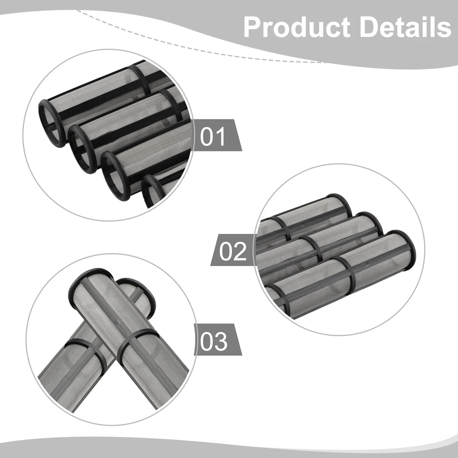 

Hot Sale Protable Useful Filter Manifold Airless Dia 31mm Sprayers Pump 244067 244068 244071 Long Manifold 30/60/100 Mesh 4Pcs