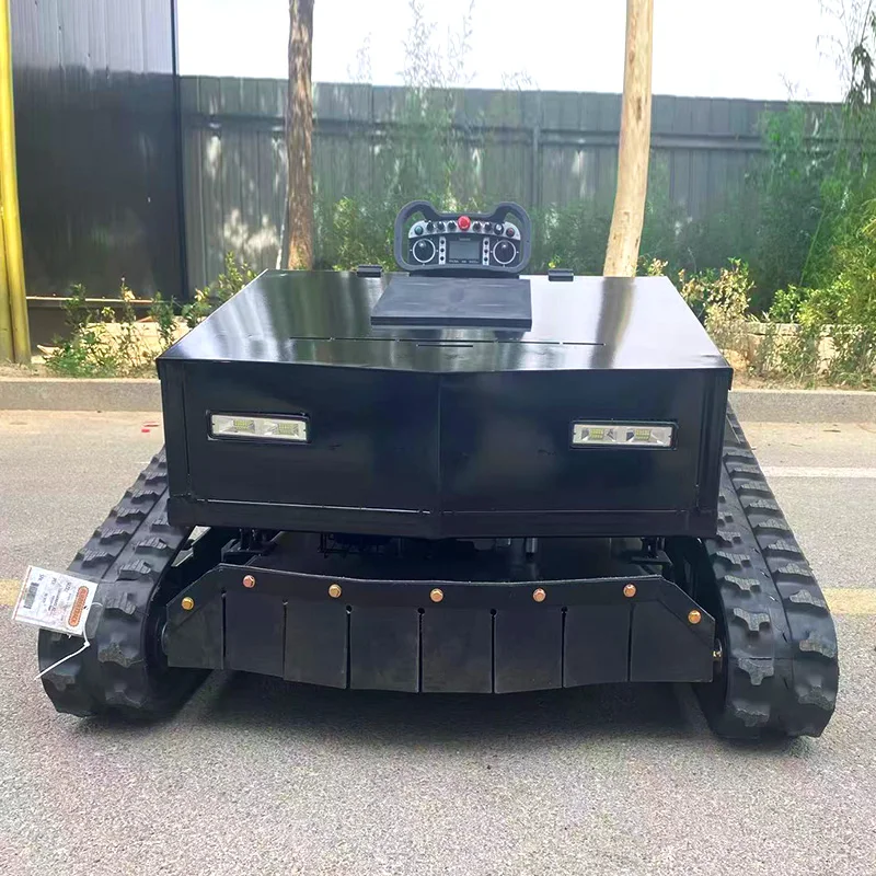 Cortacésped con Control remoto personalizado, ruedas de doble fila, Robot de corte de césped inalámbrico de 16HP, herramientas agrícolas, maquinaria de jardín
