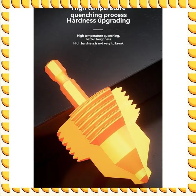 BAAU 4 Points Water Pipe Hole Puncher PPR Lifting Drill Bits Hexagonal Handle Water Pipe Connection Tool