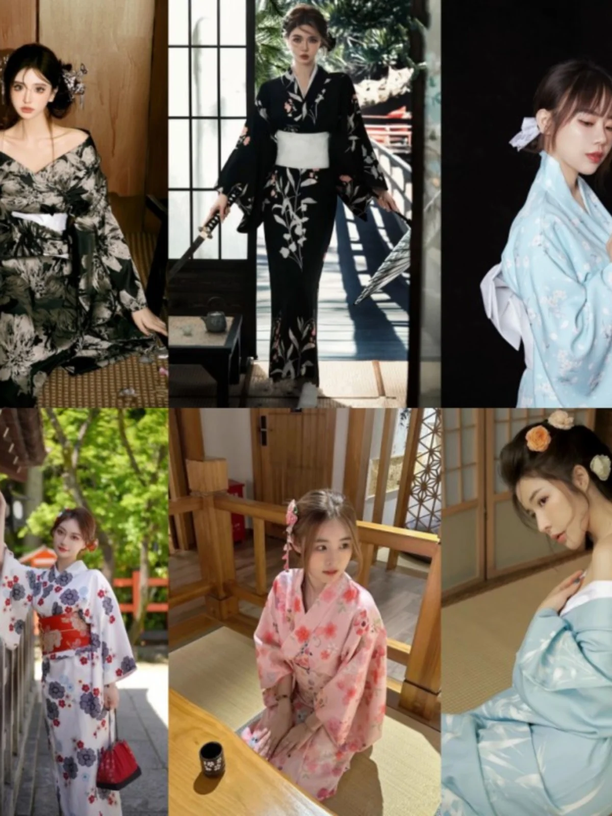 

Японский кимоно-халат для девочек, костюм для фотосессий в студии, новинка, традиционная этническая женская одежда