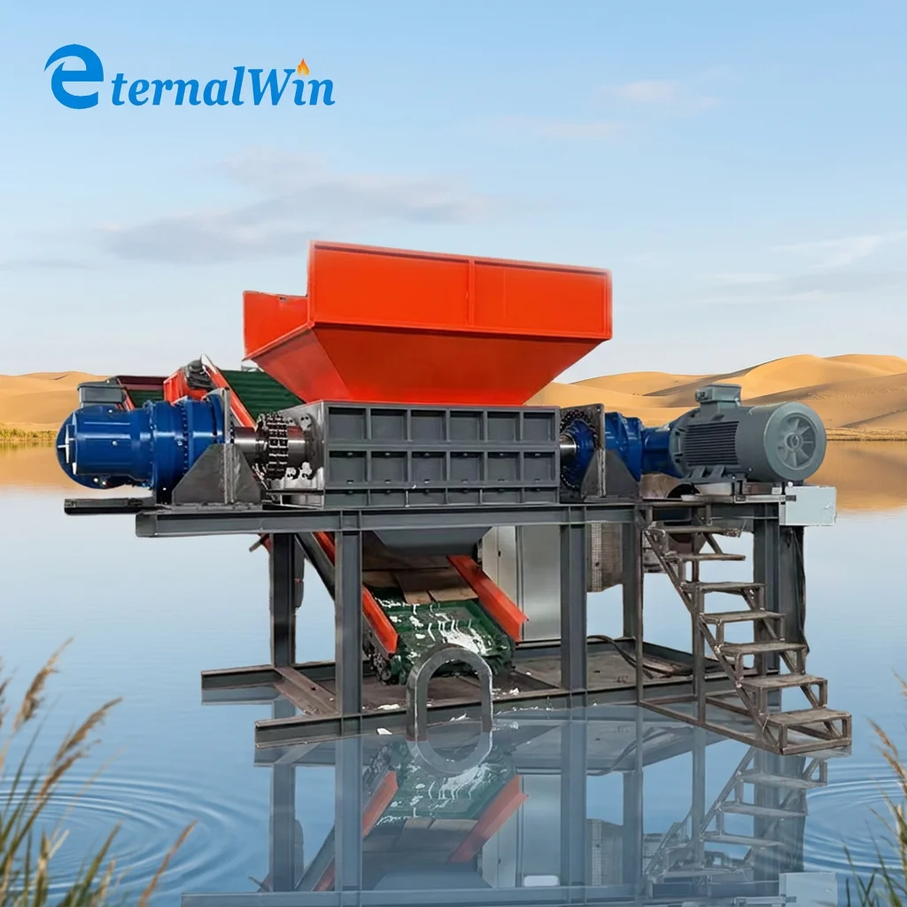 8-12 T/H Automatic Biomass Wood Chip Pellet Production Line Bearing Engine for Wood Waste Recycling-Turning Waste Wood Fuel