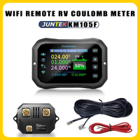 JUNTEK KM105F KM110F KM140F KM160F Coulomb Meter Bidirectional Current Detection RV Battery Monitor With WIFI