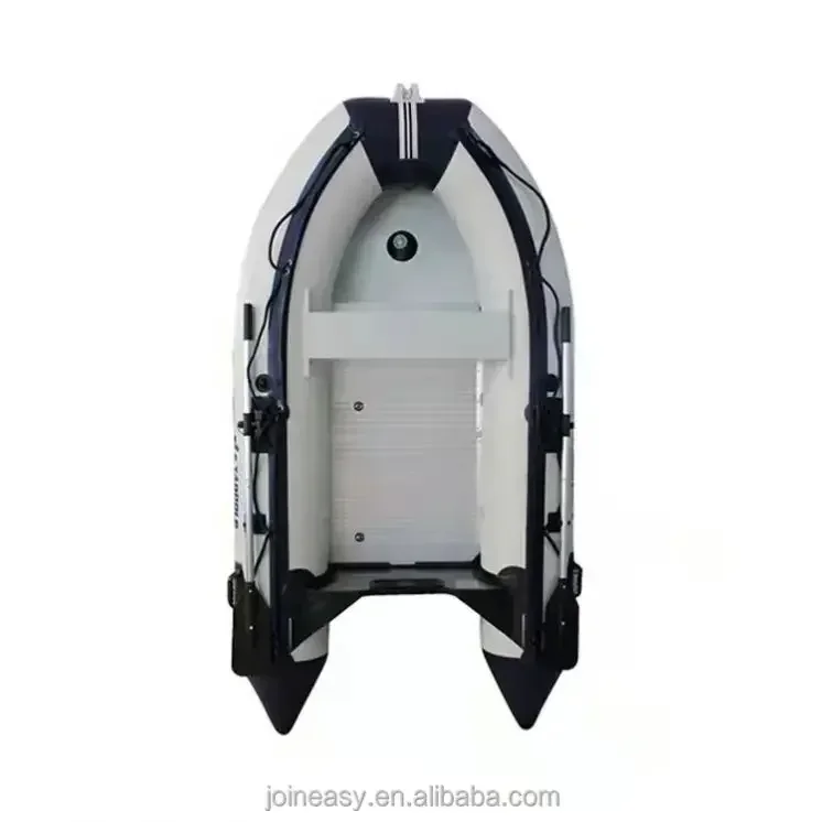 OEM ODM Factory PVC Inflatable Boat 0.9mm 1.2mm Air Deck Aluminum Deck fishing Boat