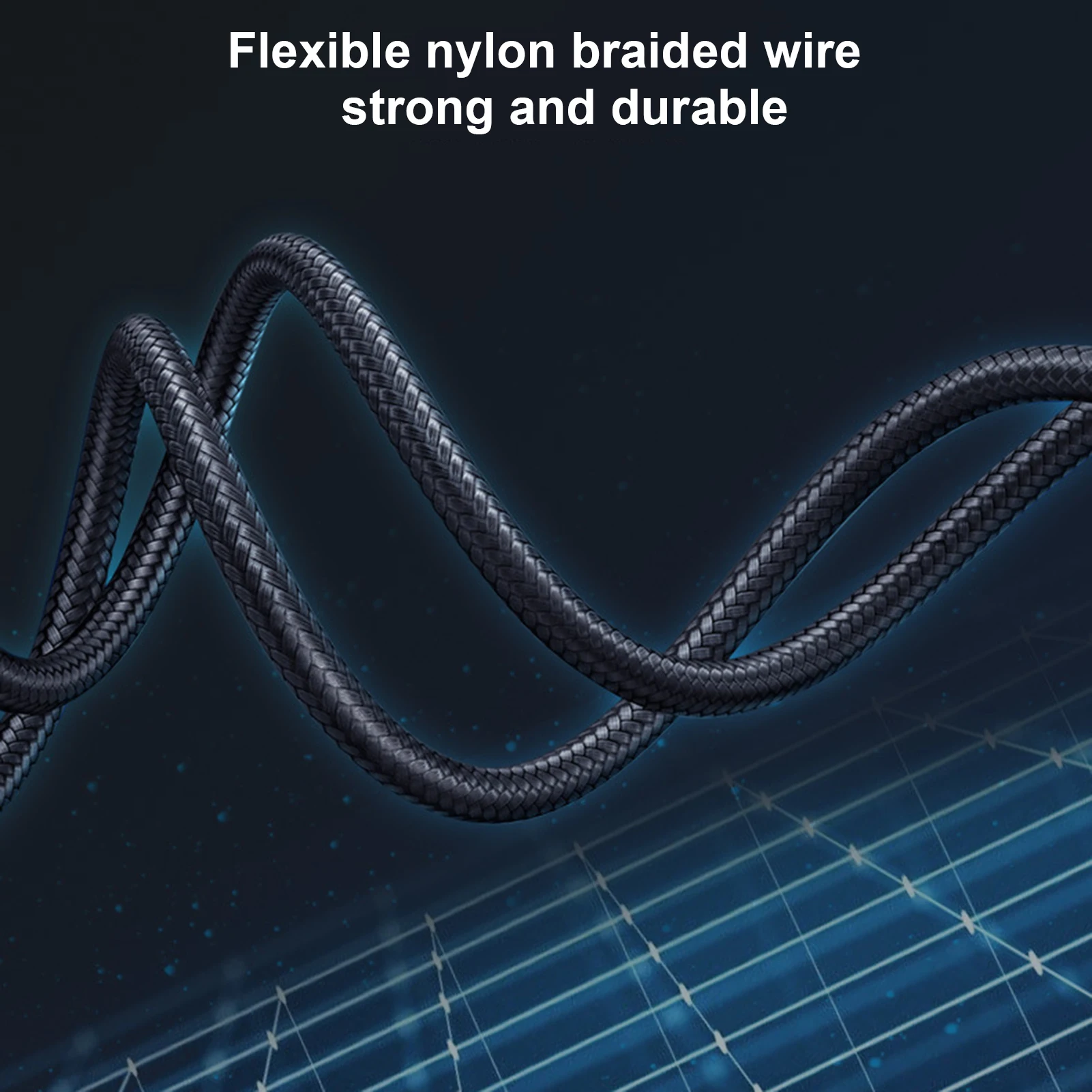 Cavo di ricarica cavo rapido con Chip Emarker 20V/5A cavo dati di tipo C intrecciato in Nylon a doppia testa per