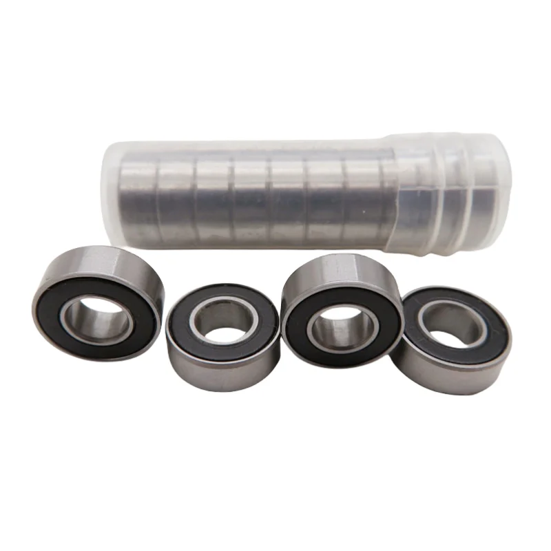 100pcs miniature bearing MR106-2RS 6*10*3mm 676RS L-1060D MR106 deep groove ball bearing MR106RS 6x10x3 mm