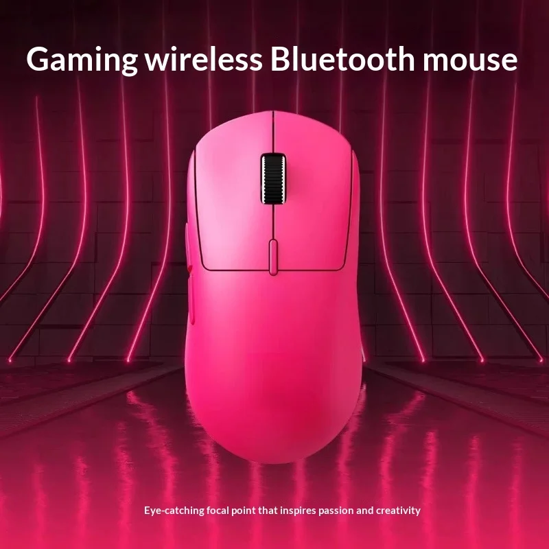 Mouse GPW Bluetooth 2.4G sem fio, três modos, recarregável, ergonômico, para escritório, jogos, portátil, para iPad, PC, laptop. ﻿