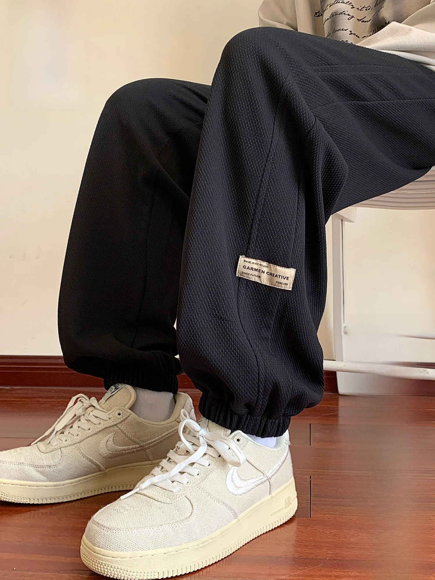 

Мужские зимние спортивные брюки Paul Frank с утепленной флисовой подкладкой, свободного кроя, с манжетами, из полиэфирного волокна