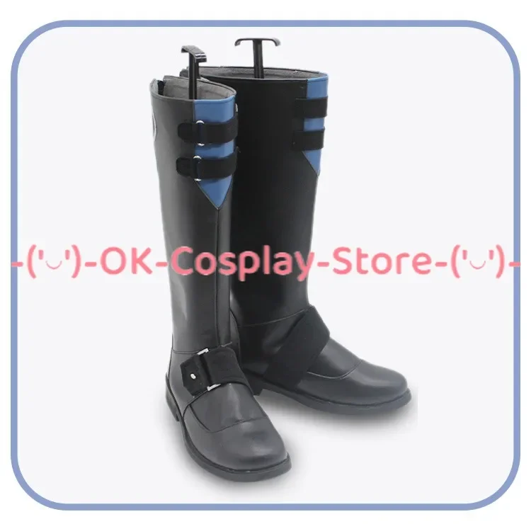 Spiel Honkai Star Rail Jiao Qiu Cosplay Schuhe Halloween Karneval Stiefel Anime Pu Lederschuhe nach Maß