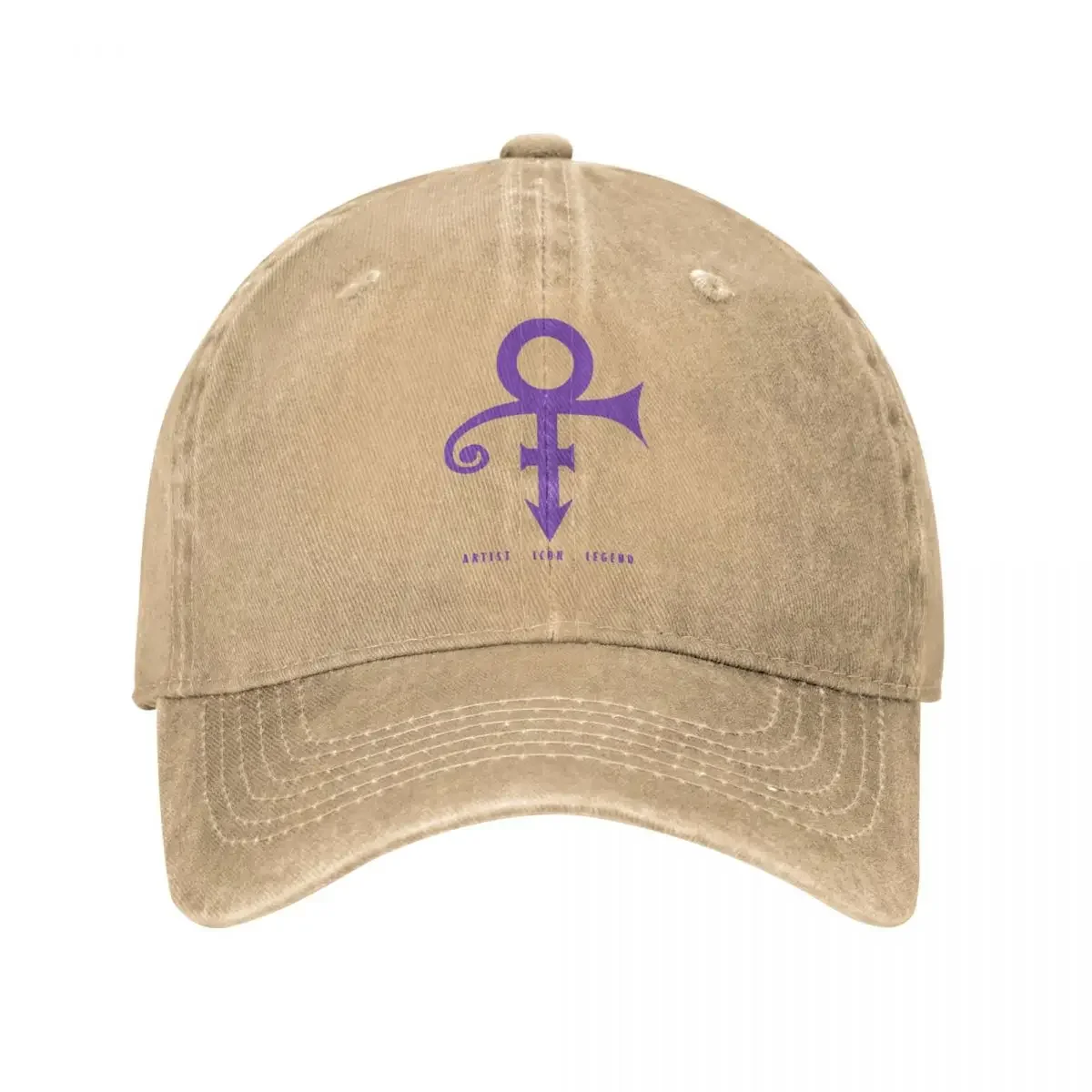 Prince Paisley Park The Artist Baseball Cap Merch Casual Distressed Washed Purple Rain His Royal Badness Tafkap Headwear Hat