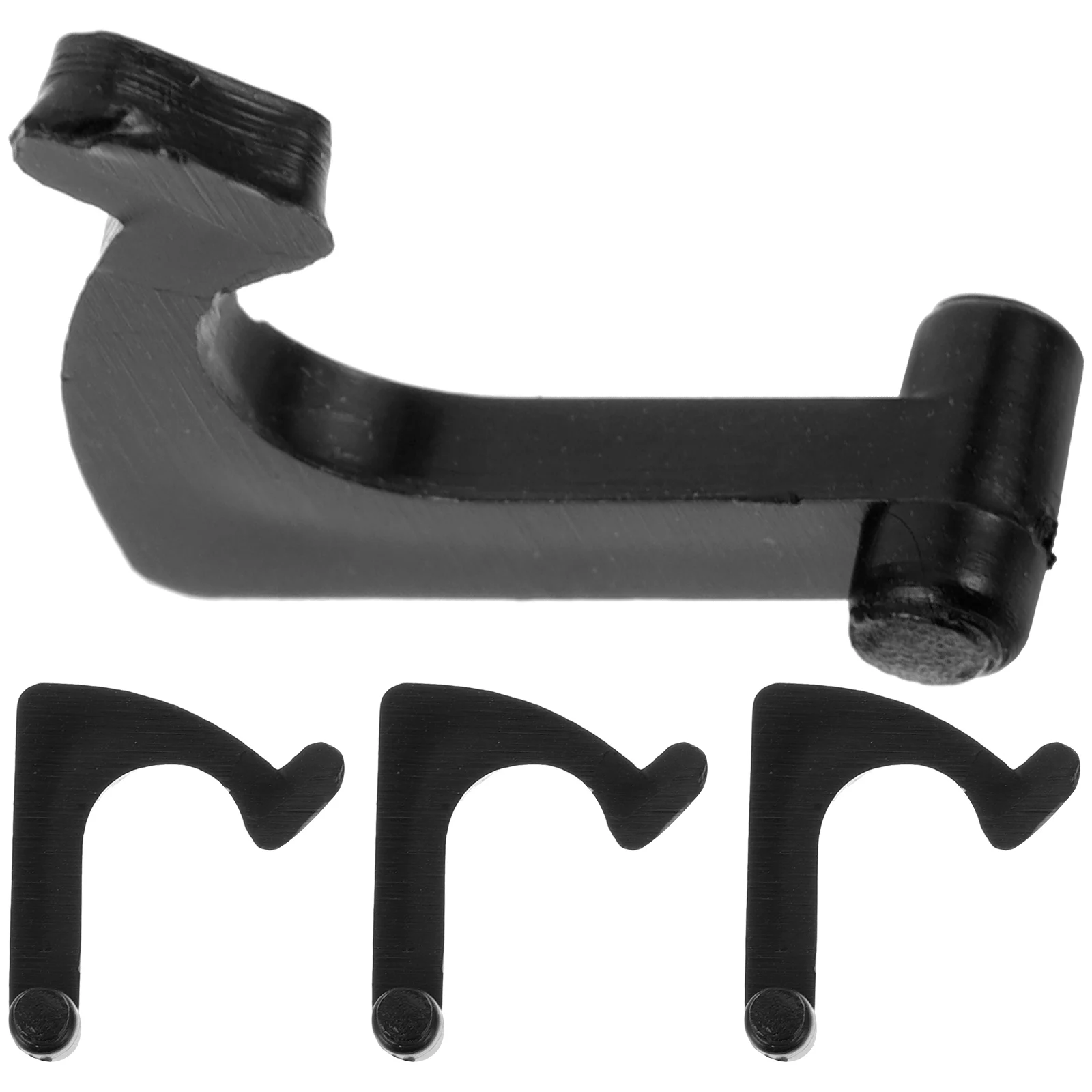 

4pcs Tonearm Clamp Durable Iron Material Easy Installation Compatible Turntable Models Enhances Aesthetic Record Player