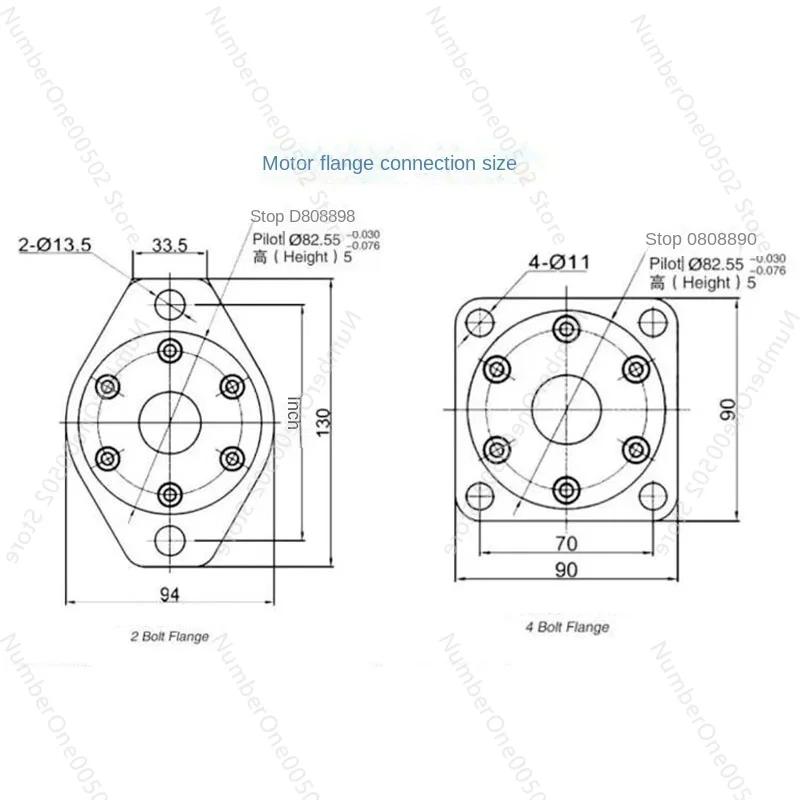 Cycloidalny silnik hydrauliczny serii BMR BMR-50 BMR-80 BMR-100 BMR-125 BMR-160 Silnik hydrauliczny o wysokim momencie obrotowym Silnik olejowy do