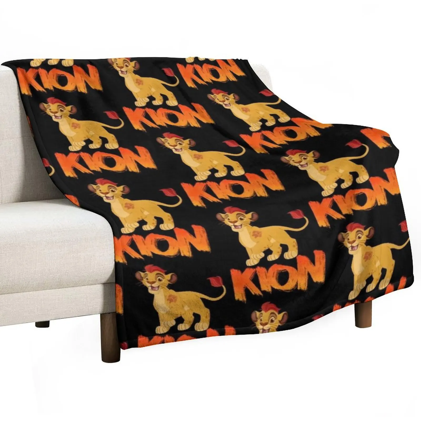 

Lion Guard-Kion Throw Blanket Heavy Quilt Custom Luxury Brand Blankets