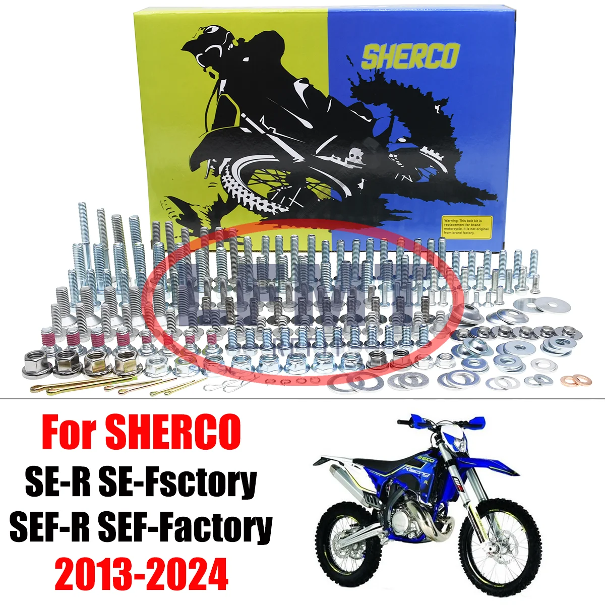 

Motocross Complete vehicle repair screws bolts For SHERCO SE-R SER SE/R SE-Factory SEF-R SEFR SEF-Factory 125 250 300 450 500