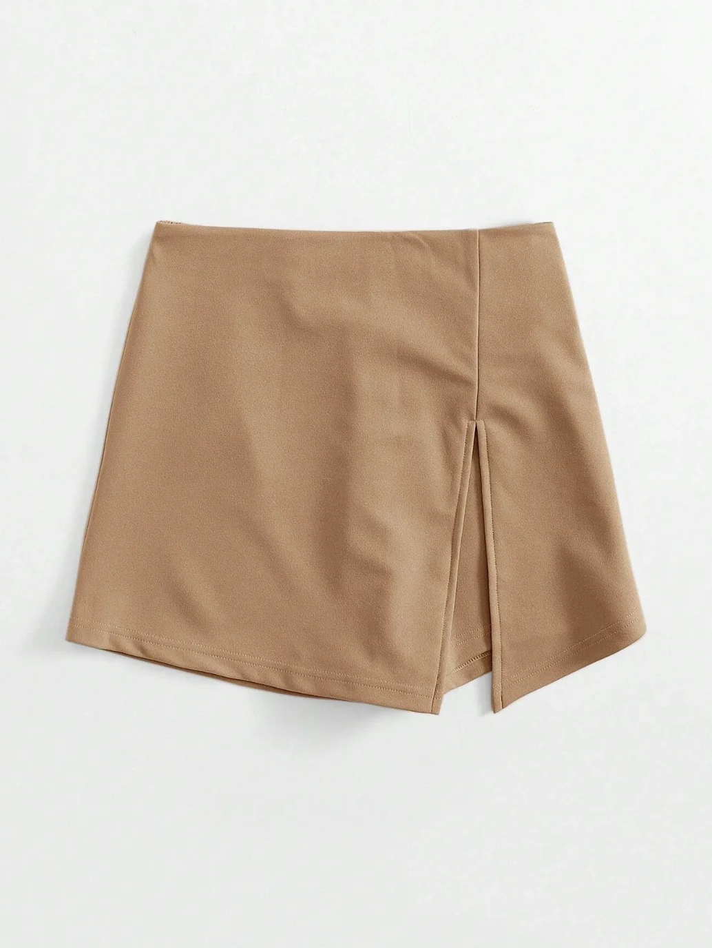 

Womens vacation casual fashion elegant outdoor sports elastic waist solid color polyester shorts