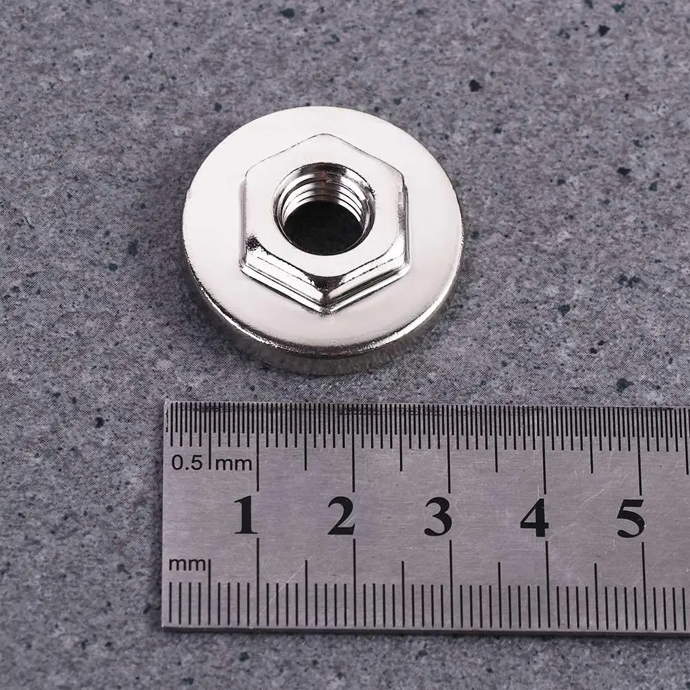 

Hexagon Modified Splint Nut Fitting Tool Electric Angle Grinder Parts Pressure Plate Tool Type 100 angle grinder pressure plate