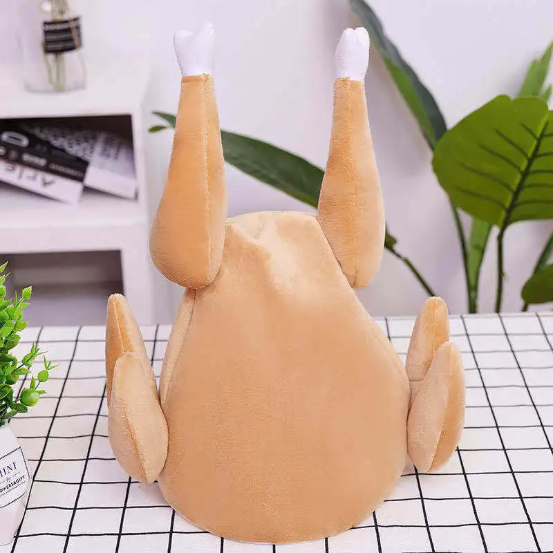 قبعة ساق الدجاج لعيد الشكر، بطاقة قبعة تركية مضحكة