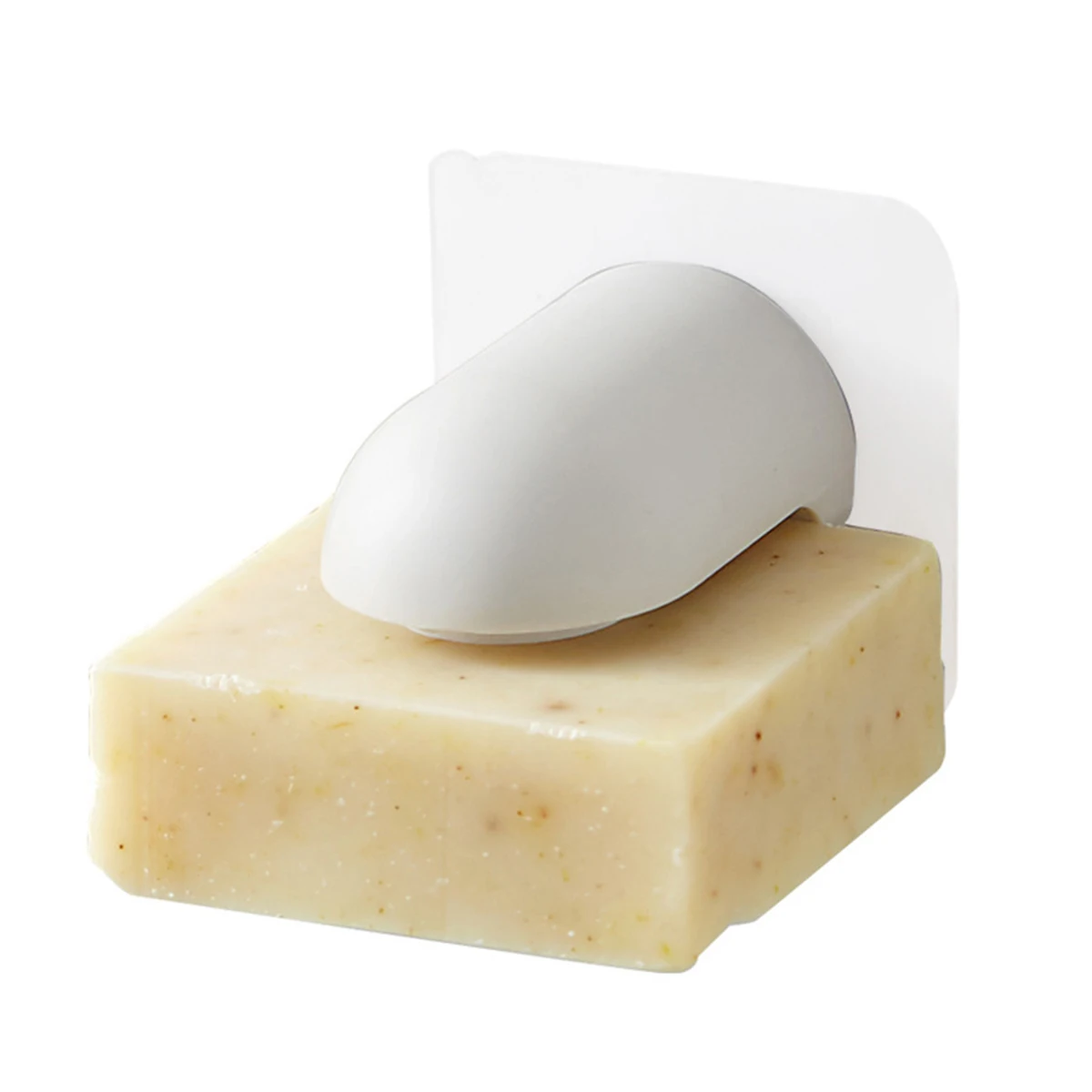 

Magnetic Soap Holder Wall Mounted Drainage Extend Lifespan Anti Pollution Environmental Friendly Bathroom Use