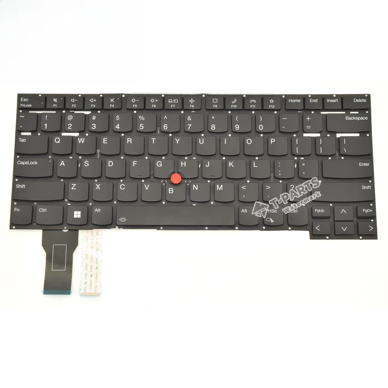 

YY+New for Lenovo Thinkpad T14S Gen 2 US Keyboard W/Backlit palmrest Small Enter