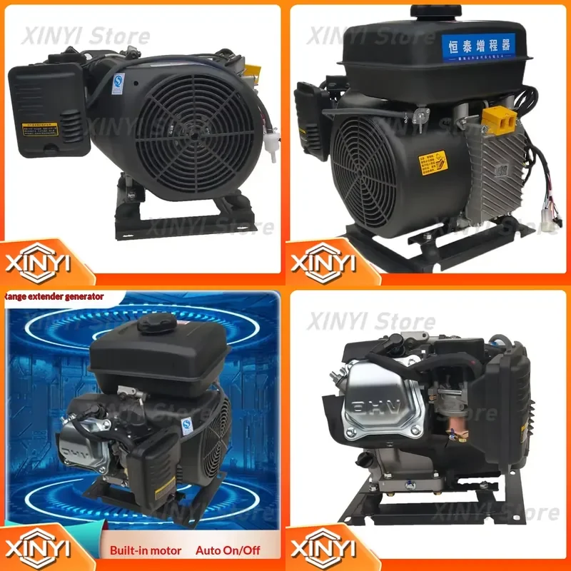 for Four-wheel Extended-range One-button Start Self-starting and Self-stopping Silent Compact Intelligent Generator
