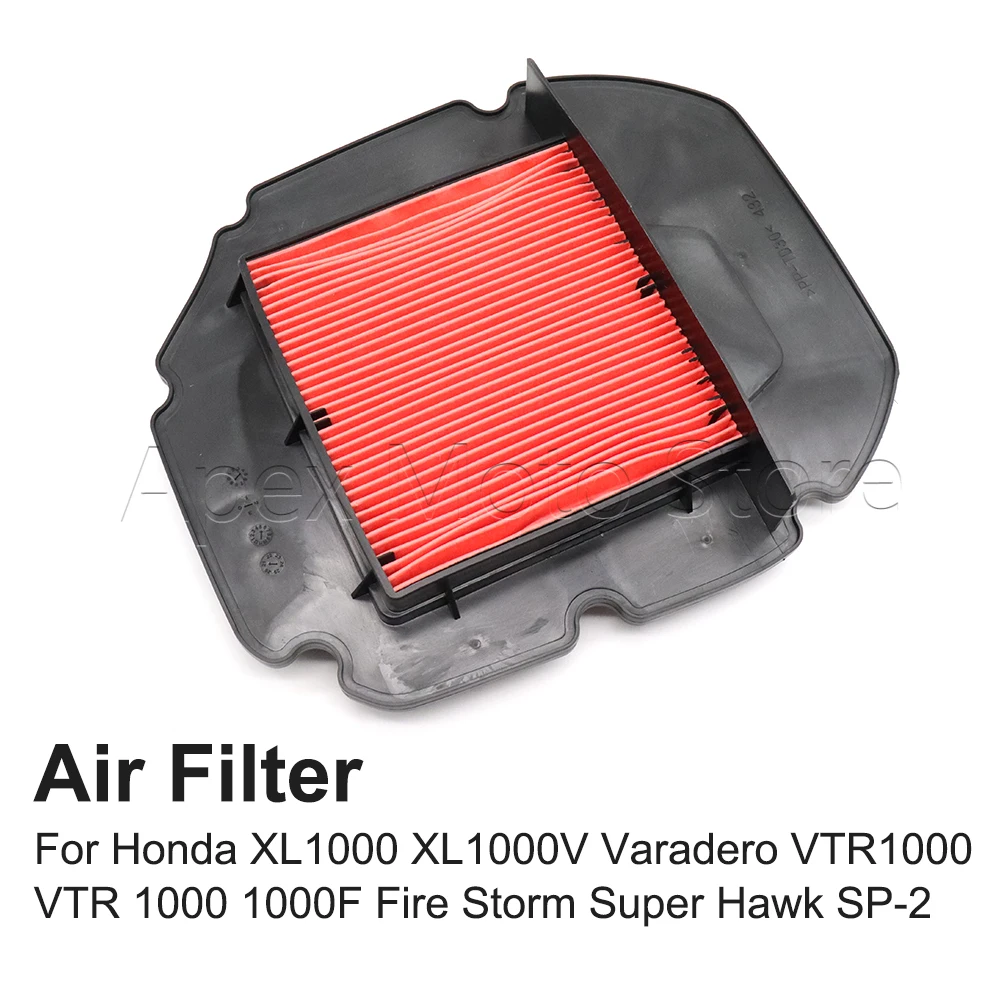 Motorcycle Air Filter Intake Cleaner Element For Honda XL1000 XL1000V Varadero VTR1000 VTR1000F Fire Storm VTR 1000 SP-2