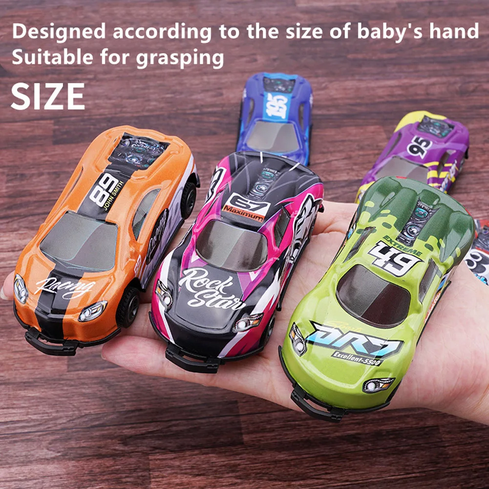 8PCS Children Stunt Toy Car Alloy Pull Back Car Ejection Jumping Stunt Car 360 Flip Dump Car Toy Children Birthday Gift8