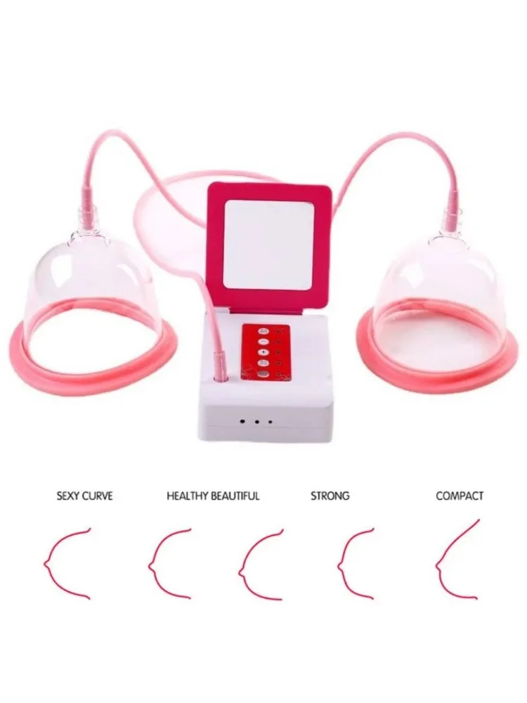 Breast Enlargement Pump Cupping Vacuum Therapy for Electric Massage Machine Pump Cup Massager Body Shaping Butt Lifting Cup