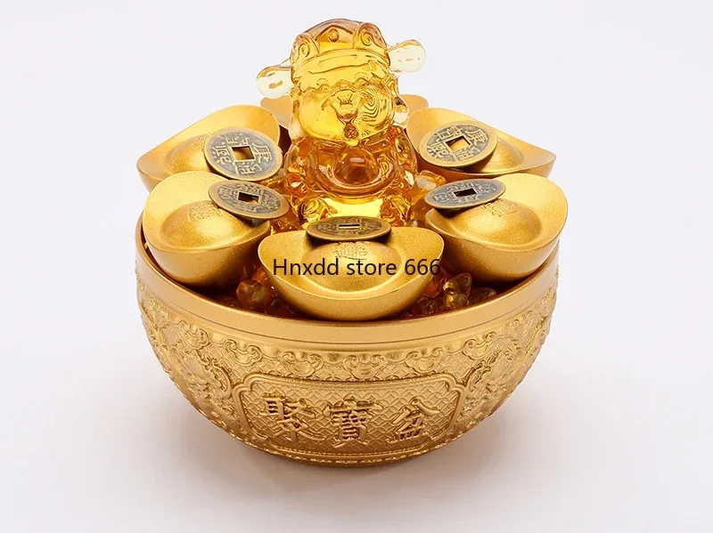 Copper cornucopia ornament Kirin cornucopia solid brass ornament housewarming opening gift