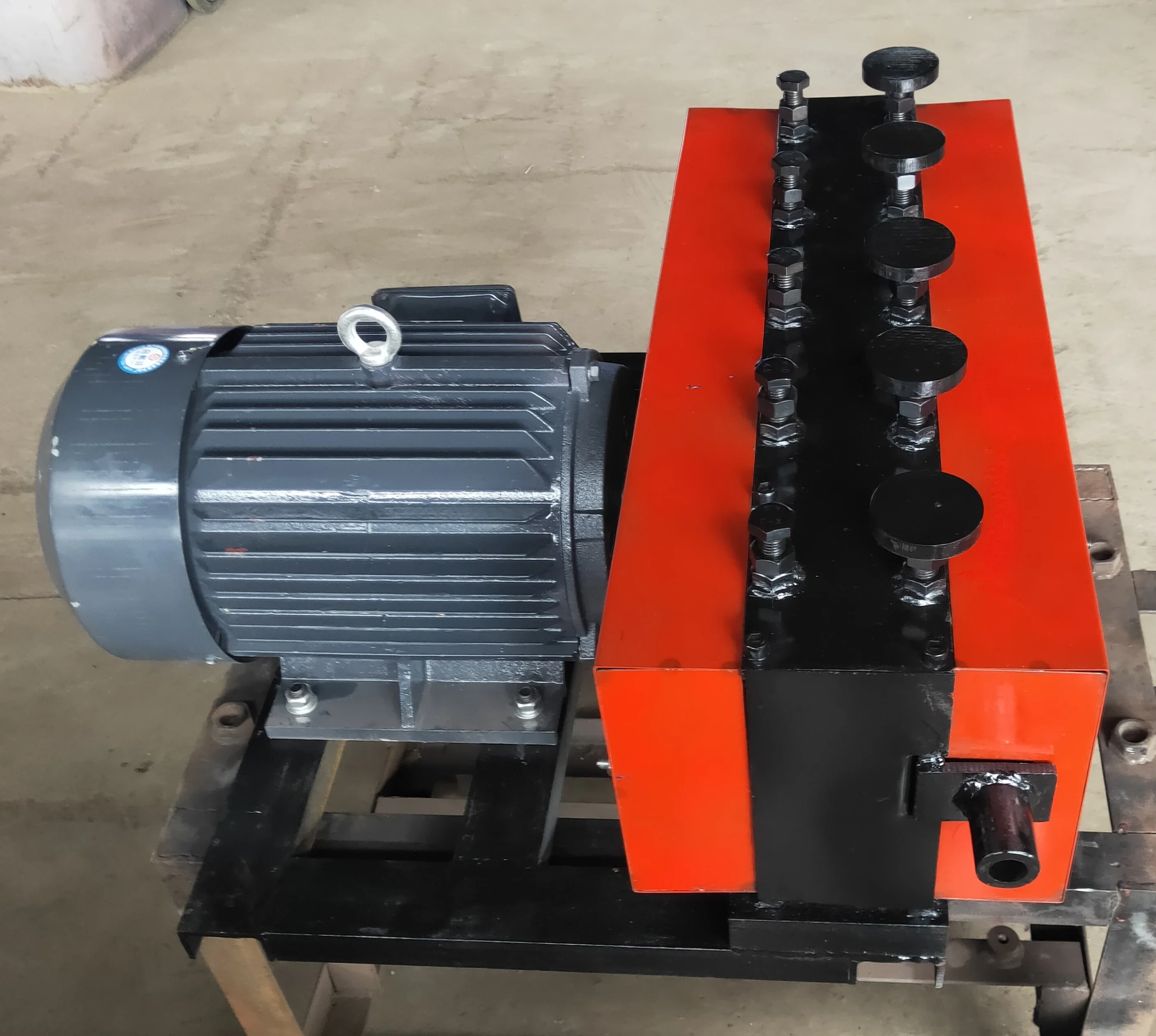 Prestressed Machine Electric Threading Machine for Sending Strand Pc Strand Pusher