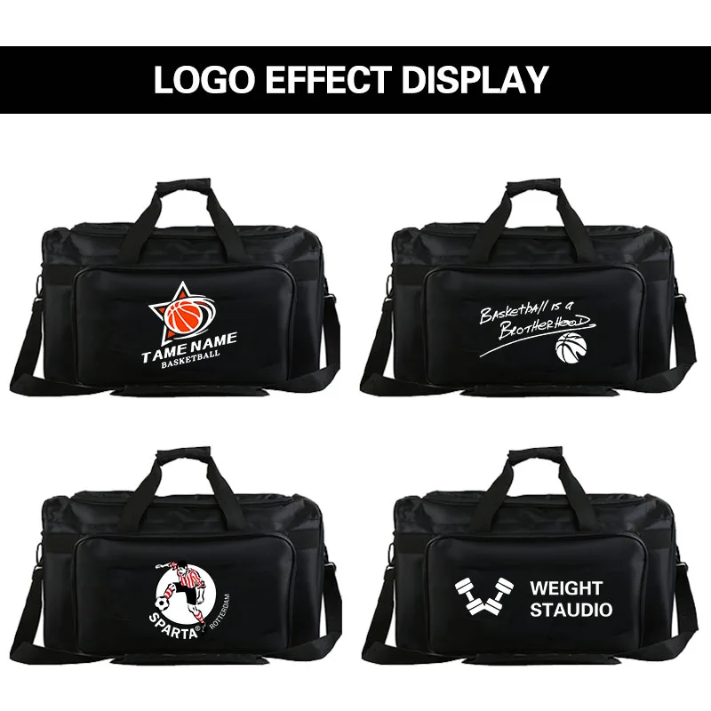 Custom logo Large basketball Sport bag DIY Waterproof Gym Bag Fitness Bag personality customization soccer team training bag