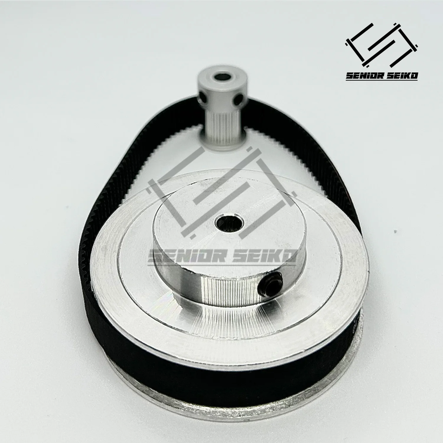 2GT 2M 16Teeth 80T GT2 80Teeth 16T Timing Belt Pulley Set Belt Width 10mm Bore 3.17~16mm 5:1 Wheel Synchronous Pulley Belt Kit