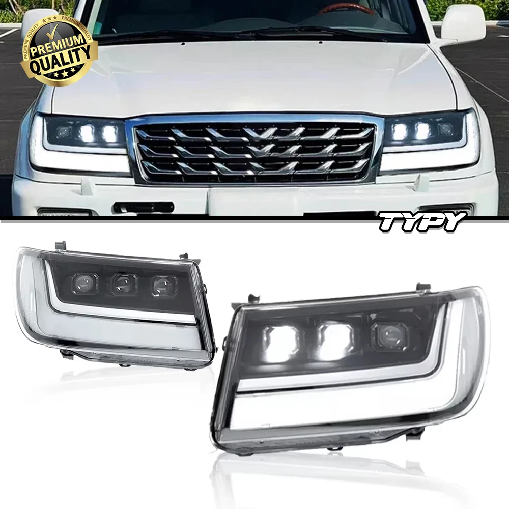 

Car Head Lamp For Toyota Land Cruiser LC100 1998-2007 Upgrade Modified to New Dynamic Turn Signal Car LED Headlight Assembly