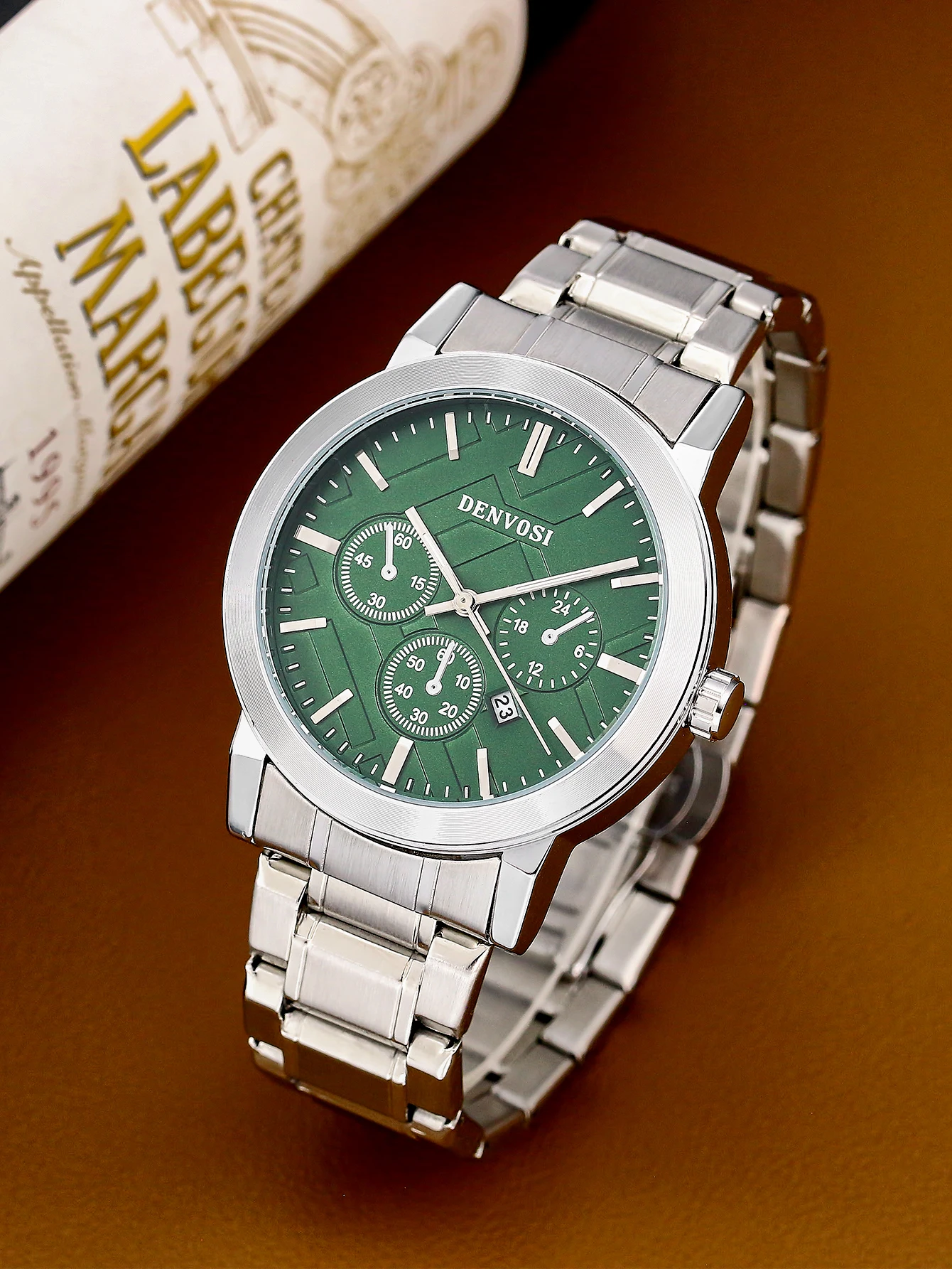 Men\'s quartz watch, Business fasion casual,Stainless steel watches for men