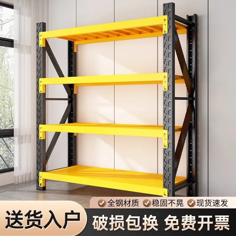 Customized. Shelf Storage Rack Storage Warehouse Supermarket Storage Room Shelf Multi-Layer Storage Storage Metal Home Balcony S