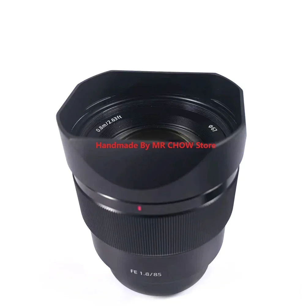 

Metal Bayonet Square Lens Hood for Sony FE 85mm F1.8 SEL85F18 FE1.8/85 Comes with Cap
