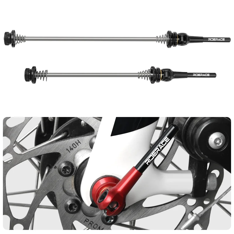 AliExpress riderace Bicycle Quick Release Lever Titanium Alloy Axle QR HHB Lever For MTB Road Bicycle Quick Release Skewer Lever Cycling Accessories
