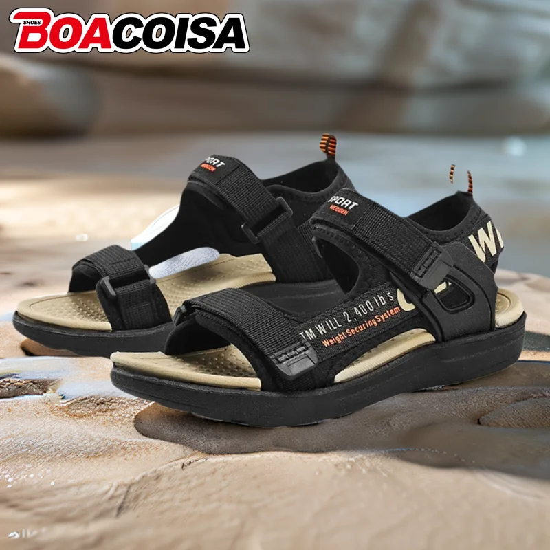 

Children Boys Sandals Summer Sports Running Hiking Beach Outdoor Open Toe Breathable Walking Indoor Sandals for Kids Girls