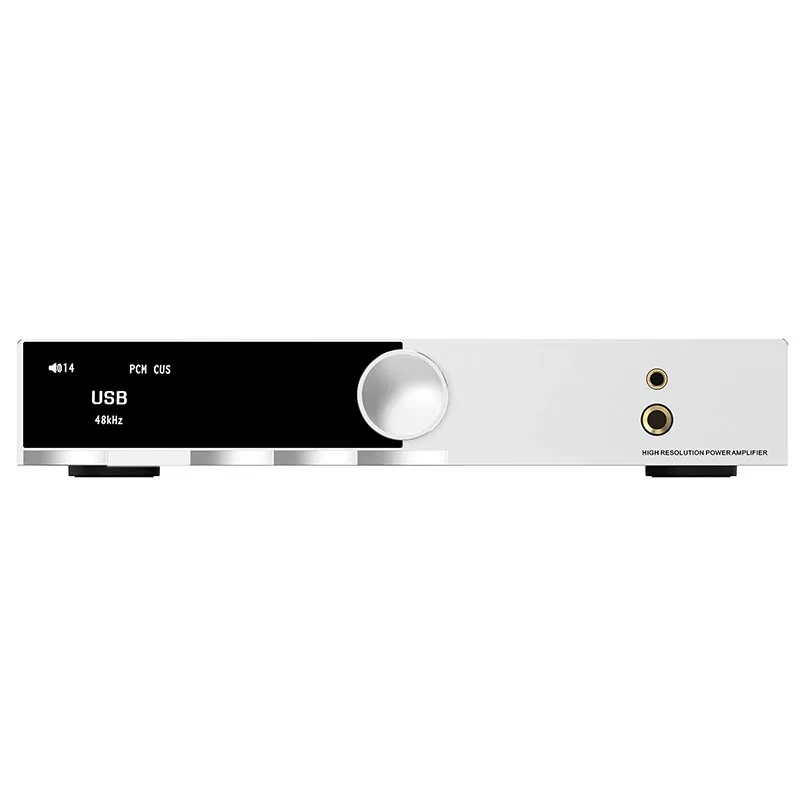 SMSL AS400 Power Amplifier DAC Headphone AMP MQA-CD MM Phono Support Bluetooth USB Optical Coaxial Remote Control Audio Decoder