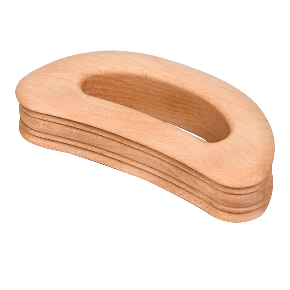 

Beech Wood Guasha Massage Tool H held Scraper for Muscles Body Shoulder Neck Back Legs Face Head Massager Accessories