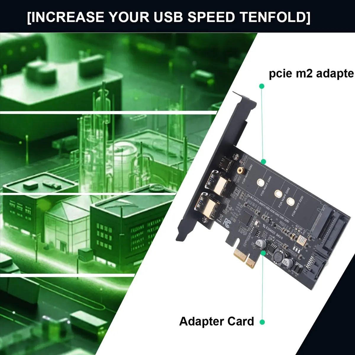 PCI-E To Usb 3.0 Pc…