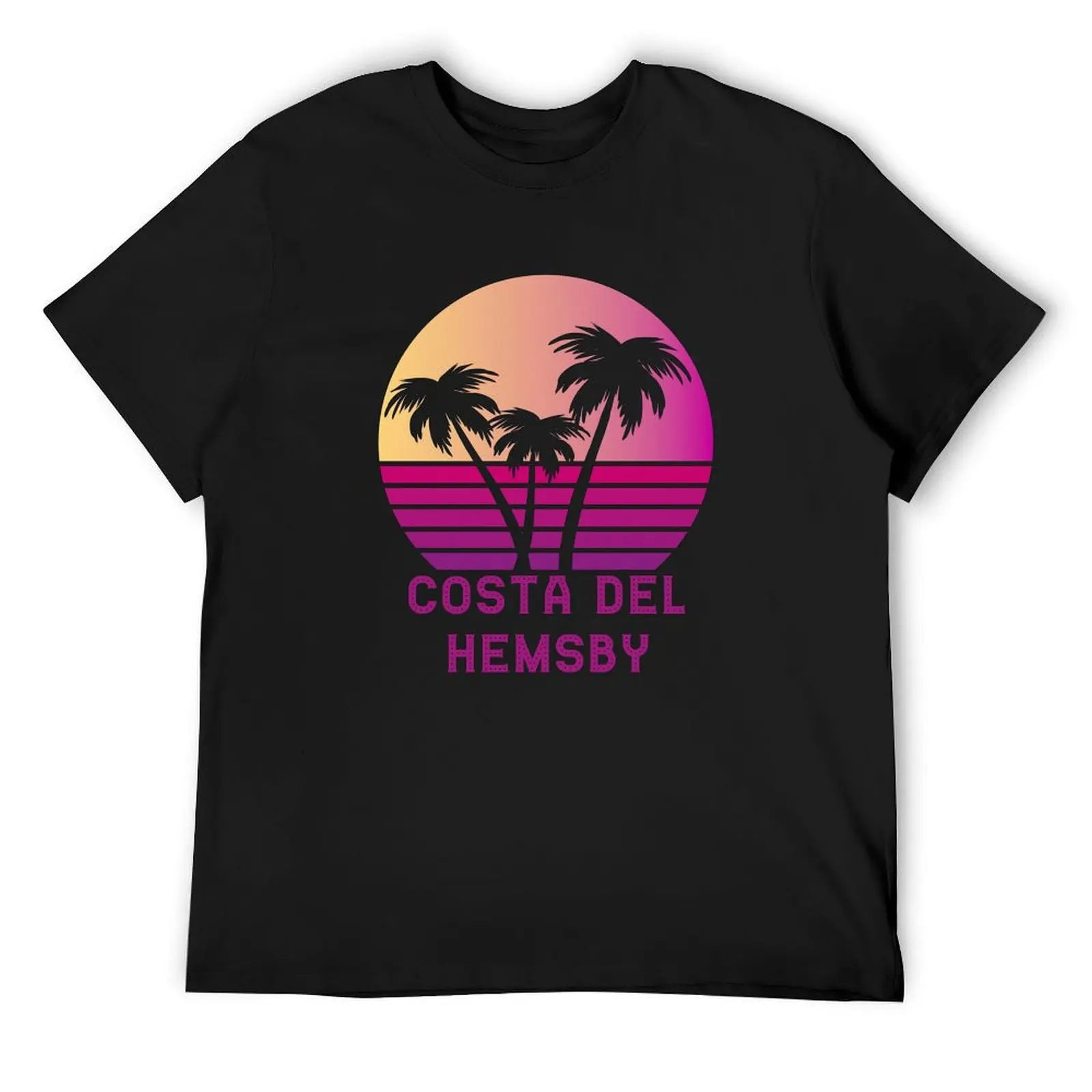 Costa Del Hemsby Funny Great Yarmouth Design T-Shirt tops graphic tee shirt oversized graphic tee mens graphic t-shirts anime