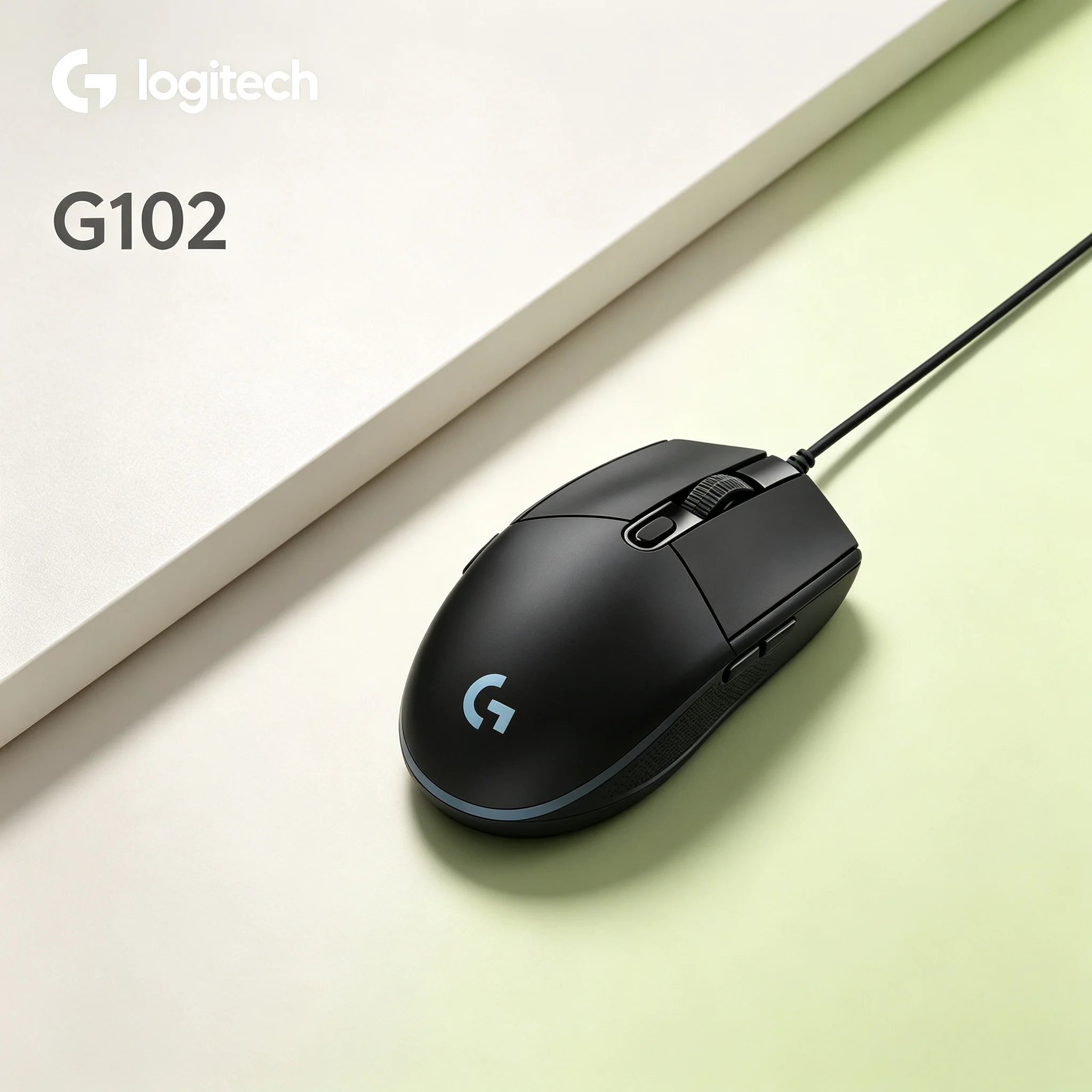Logitech G102 Fashion RGB Wired Gaming Mouse For CS2 PUBG LOL League of Legends Valorant Gamer Home Desktop Notebook Mice