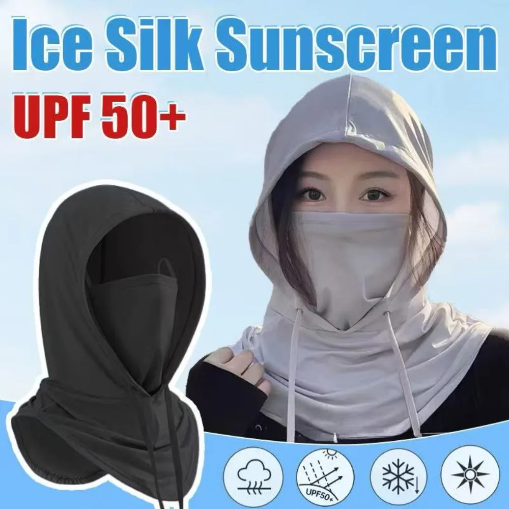 Sombrero de Protección Solar Facial Completa para Verano, Máscara Facial, Sombrero de Protección UV para Senderismo y Camping al Aire Libre, Sombrero con Protección para el Cuello