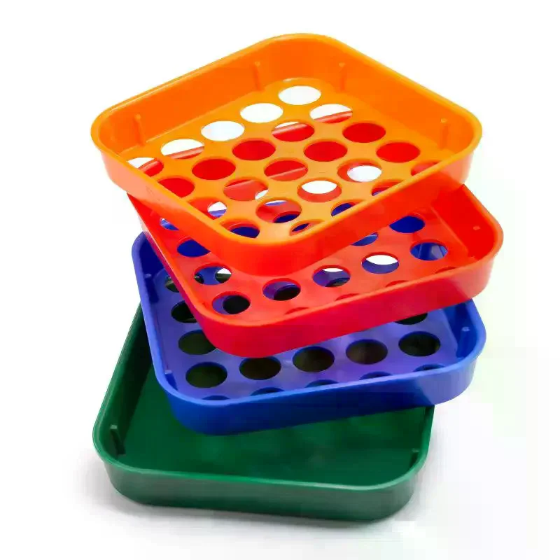 1Set 4 Color-Coded Coin Sorting Trays, Colored Coin Sorter Trays And Coin Counter For Sorting Coins