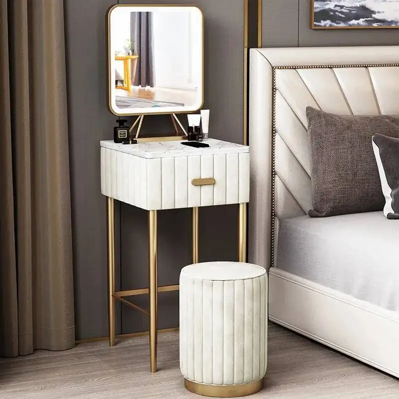 

Luxury Storage Dressers Nordic Fitting Room Bedroom Dormitory Vanity Cabinet Modern Minimalist Designer Drawer Dressing Tables