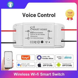 Enchufe de interruptor remoto inalámbrico inteligente, automatización del hogar, relé de Control remoto, Smart Life/Tuya con Alexa y Google, bricolaje, nuevo