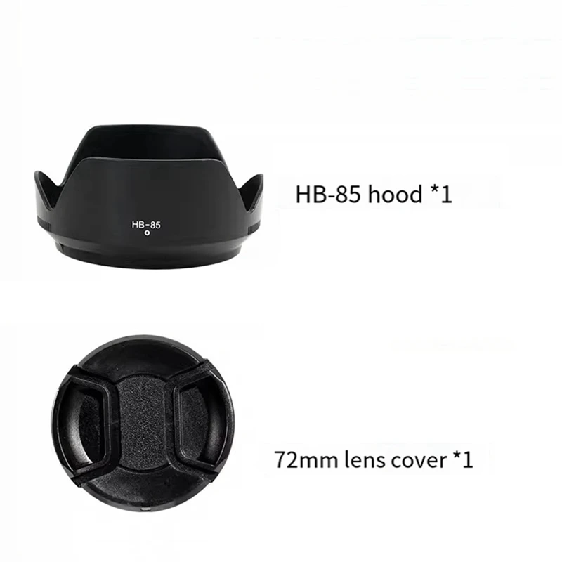 HB-85 Lens Hood Shade Replacement For Z-24-70Mm F/4-S Lens Protective Shade